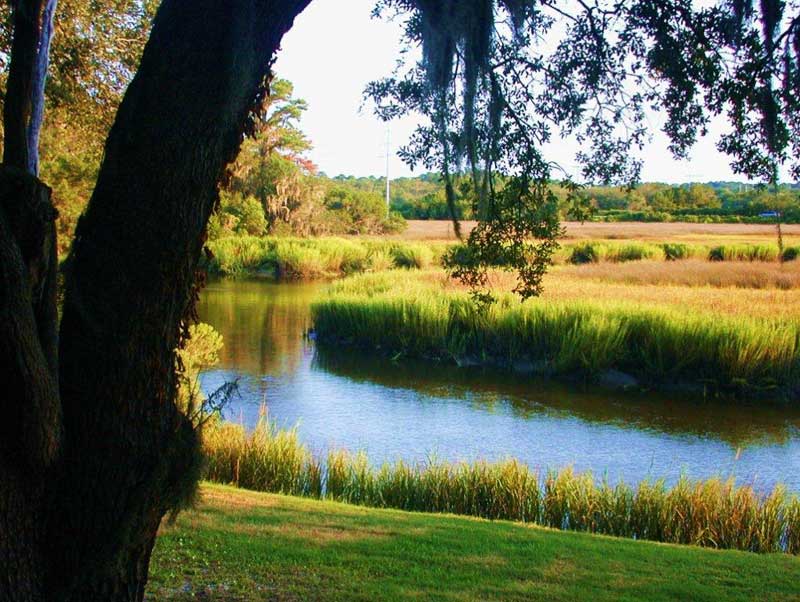 River and Marsh views from door and deck