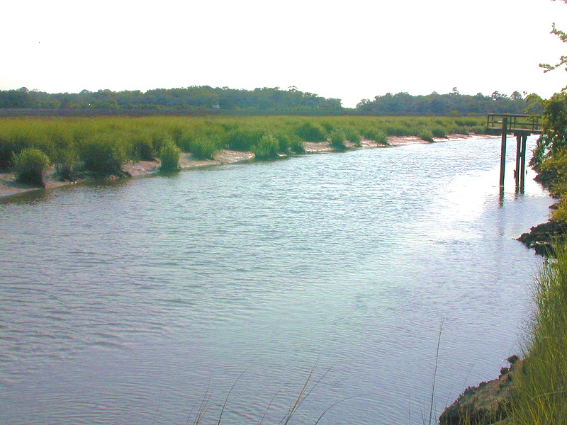 River and Marsh views from door and deck